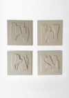 Beige Forms 4’lü Set