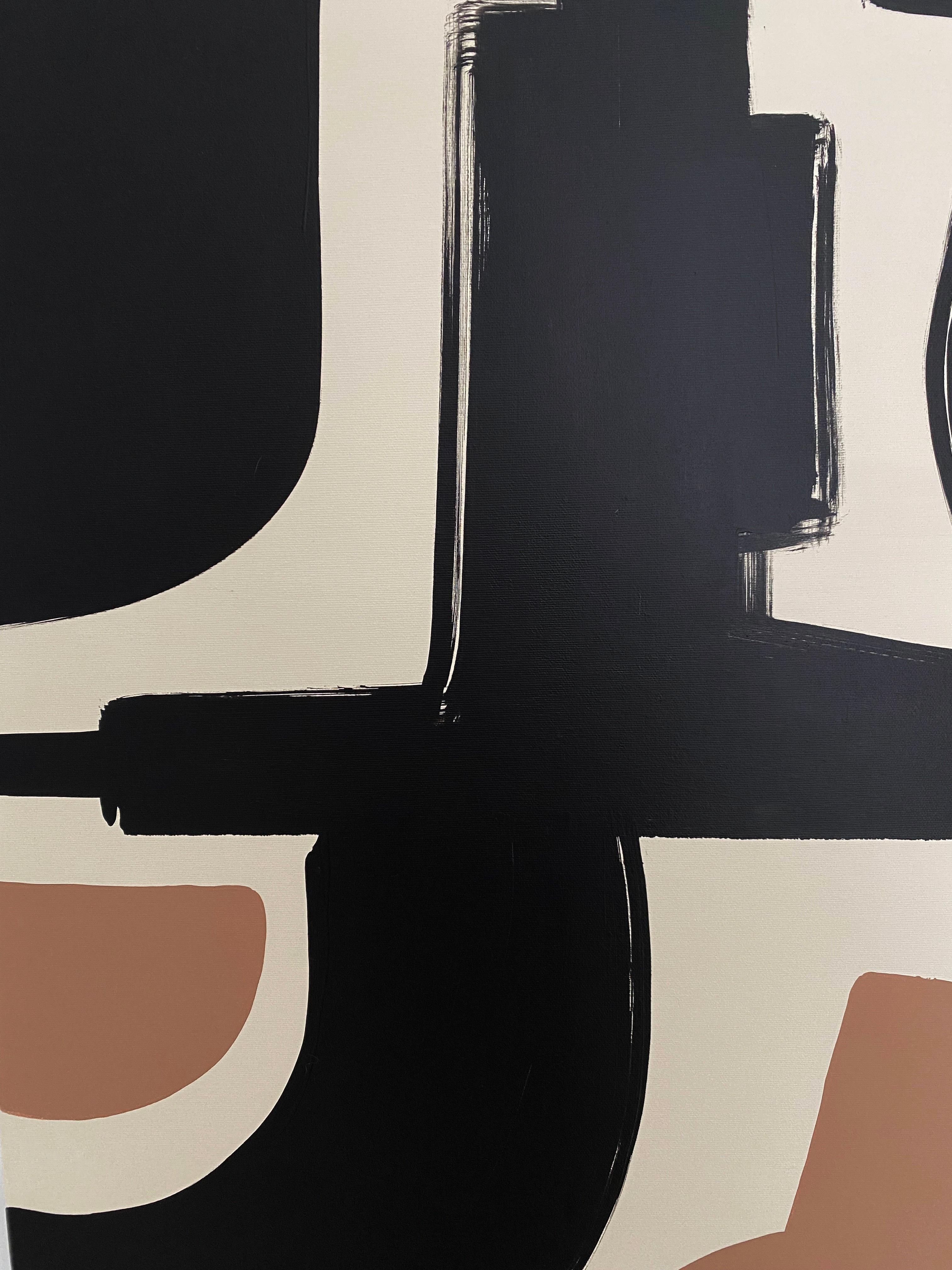 Pink and Black Shapes