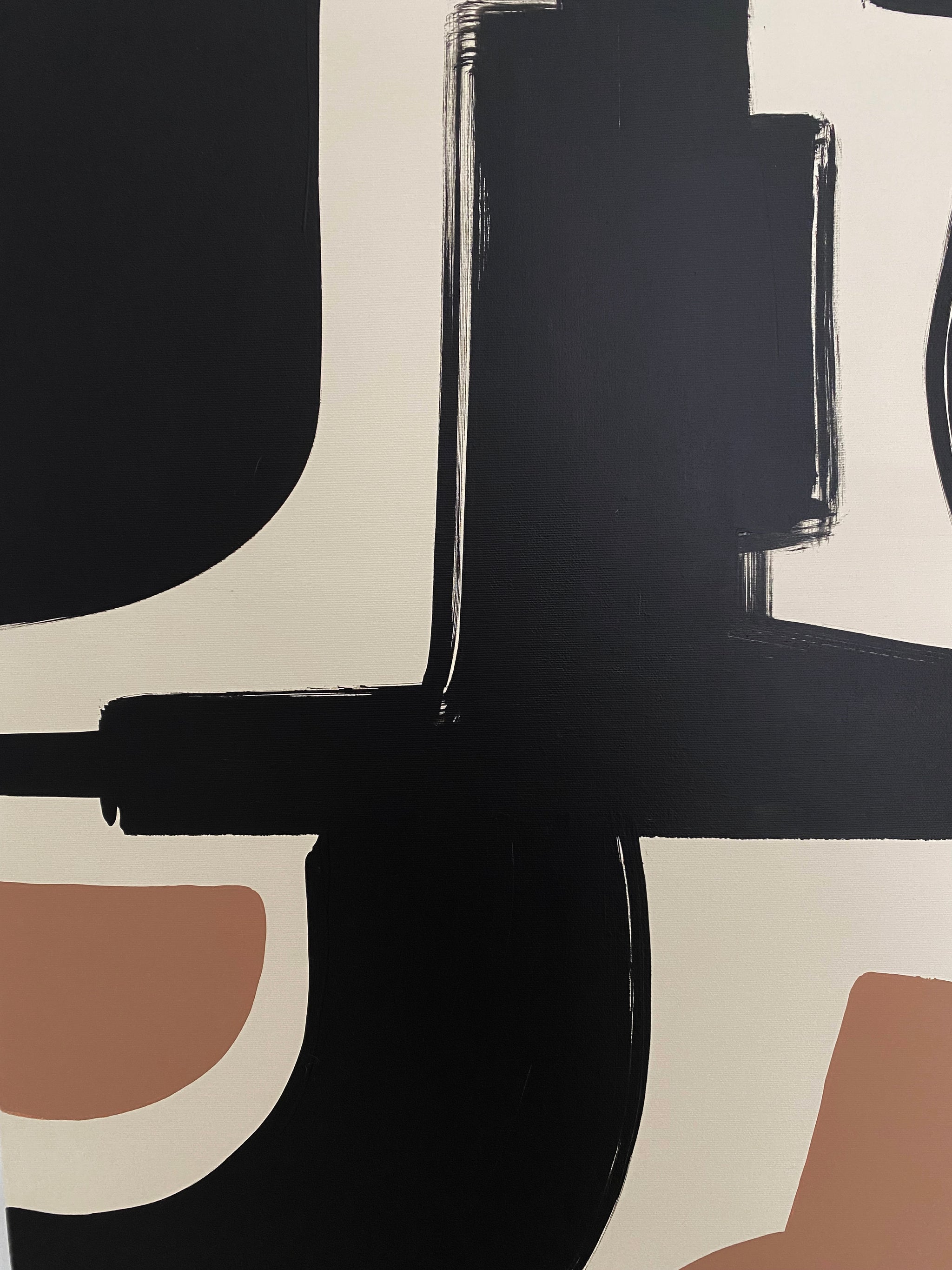 Pink and Black Shapes